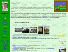 Tablet Screenshot of chezpaul.org.uk